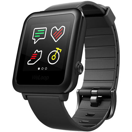 新品好价！Weloop唯乐小黑3智能运动心率手表