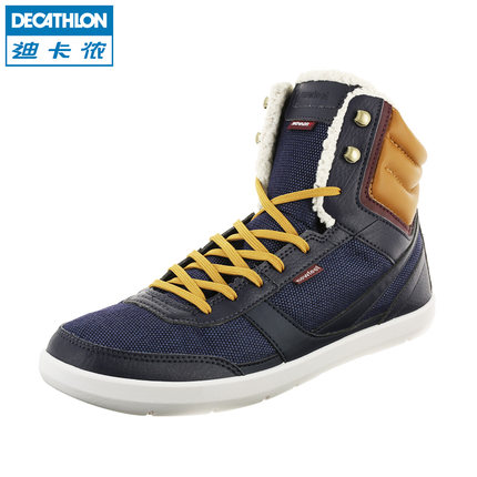秋冬款！Decathlon迪卡侬NEWFEEL高帮男鞋