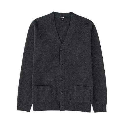 好价再来！UNIQLO优衣库羊仔毛V领针织开衫149119