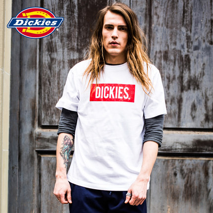 聚划算好价！Dickies 2016春季新款男装短袖162M30EC45