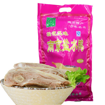 肉质细嫩！南京特产真空装咸水鸭