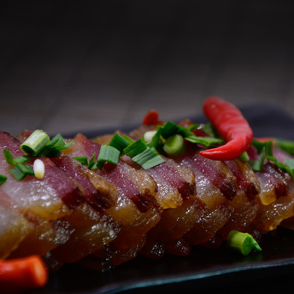 传统工艺！土家山农家自制五花肉400g