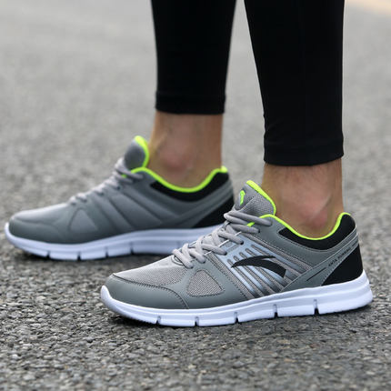 好价！安踏跑步鞋 冬2015新款易弯折运动鞋