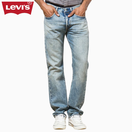 做旧水洗！Levi's 501系列 男士牛仔裤 00501-2145