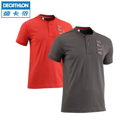 轻便透气！迪卡侬户外休闲T恤QUECHUA L1