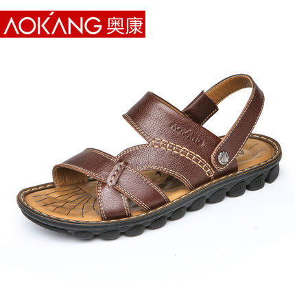 清凉一夏！AOKONG奥康男士凉鞋