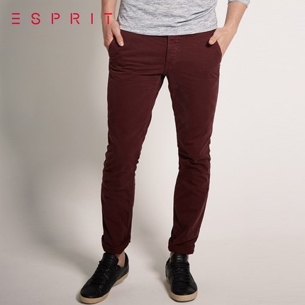 时尚潮流！ESPRIT EDC男士休闲长裤-095CC2B012