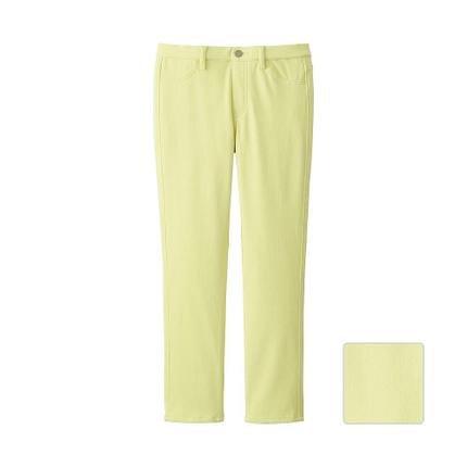 紧身！女装 松紧紧身七分裤 163841 优衣库UNIQLO