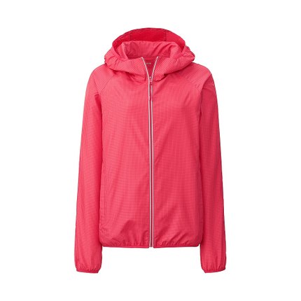 三色可选！优衣库UNIQLO女装 轻型便携式外套(格子) 171817