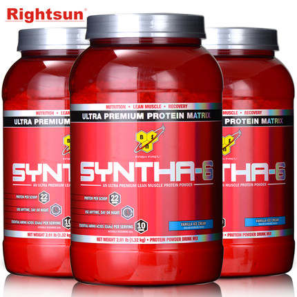 近期好价！BSN 6重矩阵蛋白粉1320g