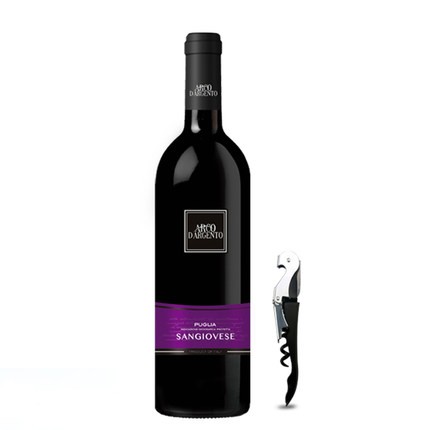 酒香醇厚！桑娇维塞红葡萄酒750ml