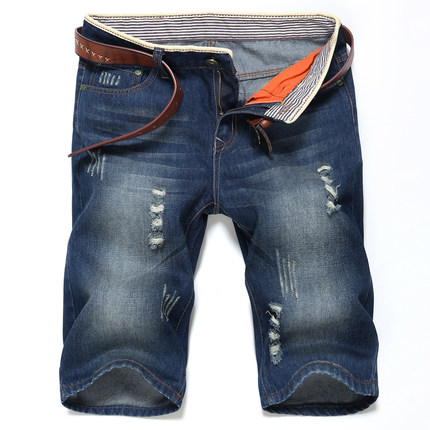 夏季单品！卡邦牛夏薄款男士牛仔中裤