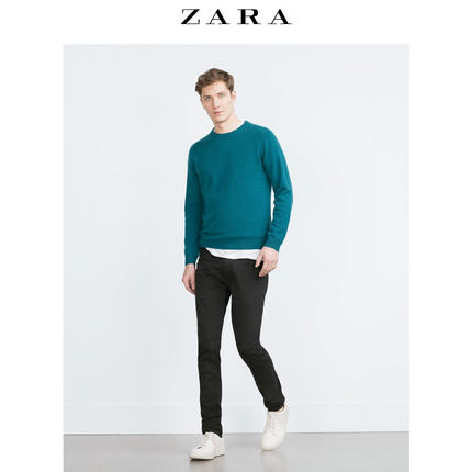 基本款！ZARA男装基本款5袋休闲裤05862420800