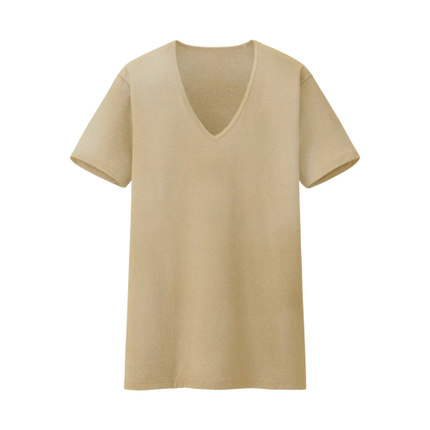 近期好价！UNIQLO优衣库AIRism V领T恤133153