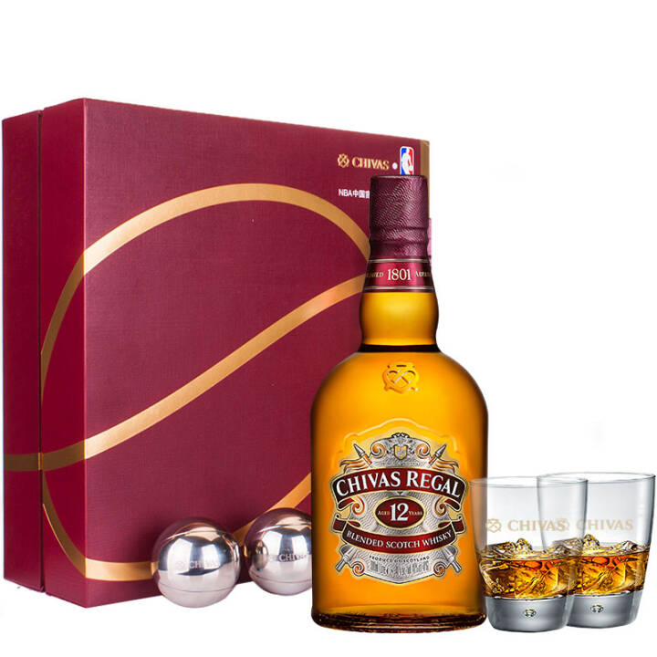 芝华士（Chivas）洋酒 12年 苏格兰 威士忌 700ml 礼盒装