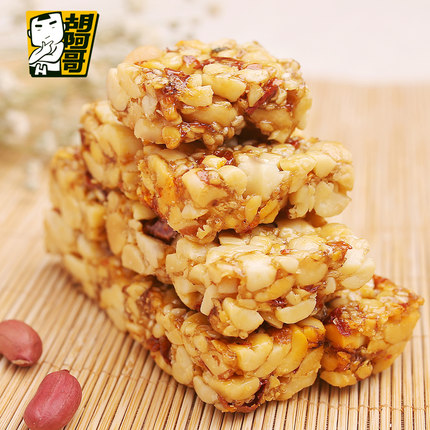酥脆微甜！胡阿哥四川花生酥糖468g