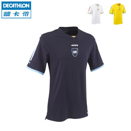 白菜价！迪卡侬KIPSTA主题足球T恤