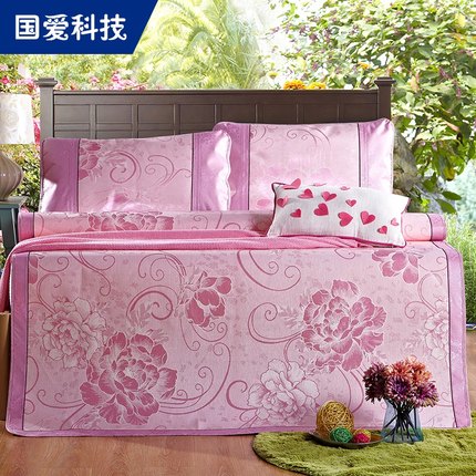 清凉一夏！国爱科技冰丝席三件套