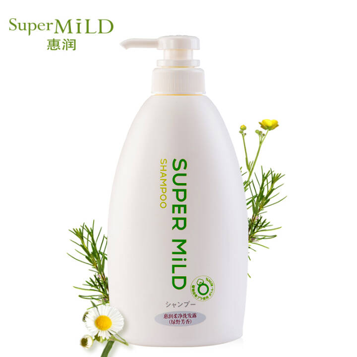 资生堂惠润（绿野芳香）洗发露600ml