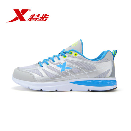 简洁大气！特步百搭舒适轻便减震透气网面运动鞋984219119306