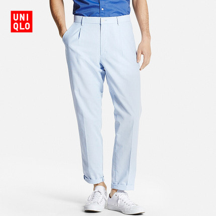 618粉丝狂欢价！UNIQLO优衣库快干轻薄松紧长裤168828