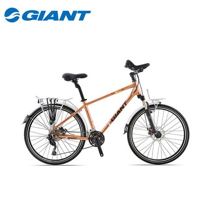 历史低价！捷安特 Trooper帝柏5500铝合金蝴蝶把旅行车