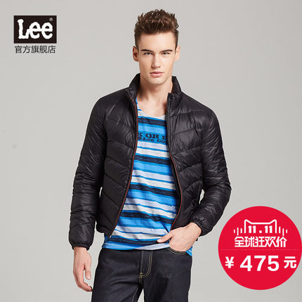双11预售！Lee男士百搭羽绒衣L11662156K99