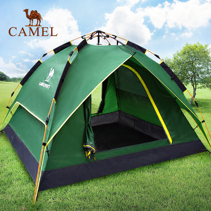 第四代液压帐篷！骆驼帐篷户外 3-4人全自动速开防雨露营帐篷