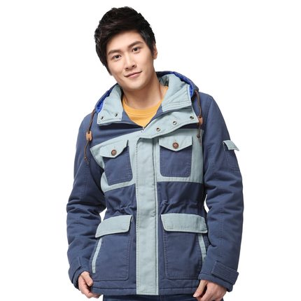 白菜价！真维斯 男装 长袖棉衣外套