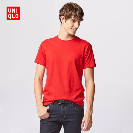 年货节好价！优衣库 男装 袋装圆领Ｔ恤(短袖) 164175