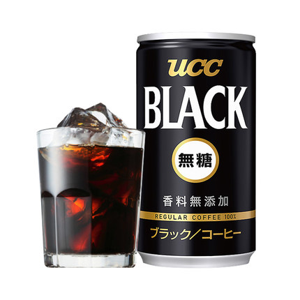 【天貓38節(jié)】 UCC 悠詩詩 黑咖啡飲料 185g*4罐