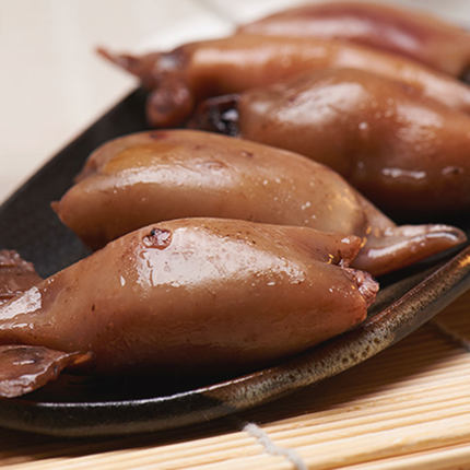 好吃美味！雨中雨烧烤原味鱿鱼仔400g