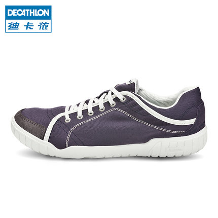 轻便透气！迪卡侬NEWFEEL夏季低帮帆布鞋