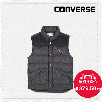 活力四射！CONVERSE匡威羽绒背心08794C