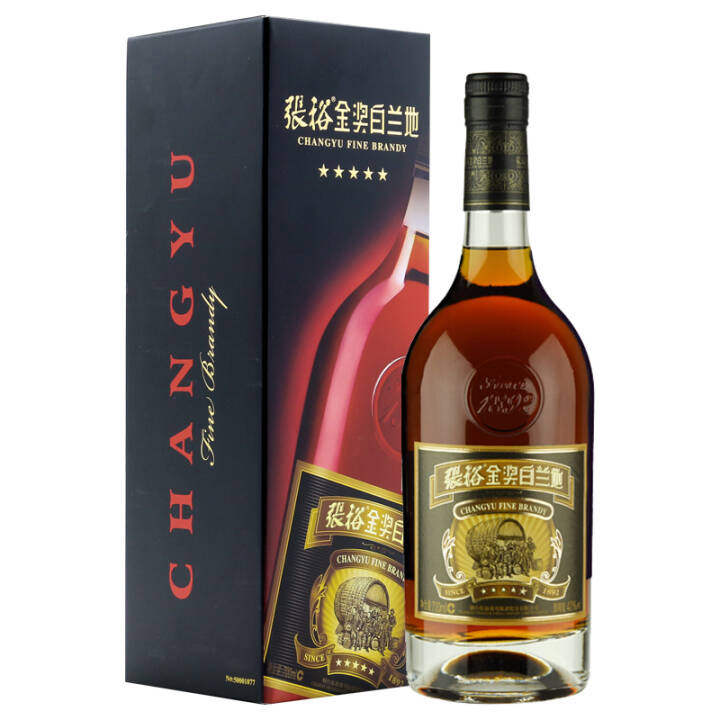 张裕（CHANGYU）五星金奖白兰地700ml