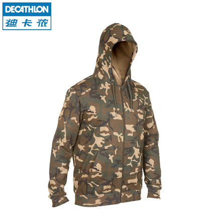 迷彩设计！迪卡侬SOLOGNAC连帽卫衣