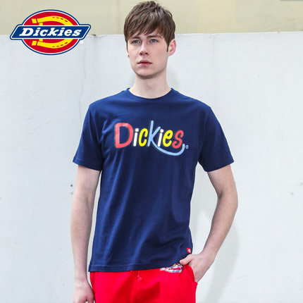 夏季单品！Dickies趣味字母LOGO印花短袖T恤162M30EC37