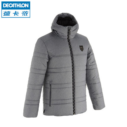 防风保暖！迪卡侬QUECHUA男士户外登山保暖夹克