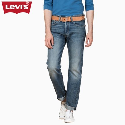 质感优良！Levi's 501系列 男士牛仔裤 00501-2146