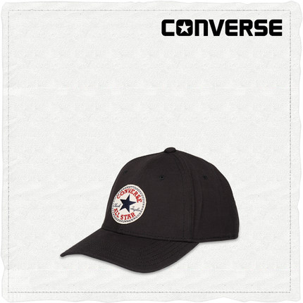 经典款！CONVERSE匡威Chuck Taylor纯色棒球帽12740C