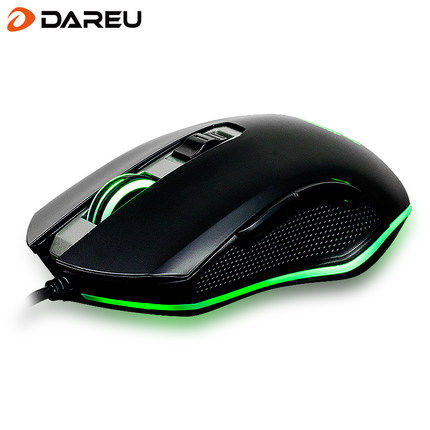 舒适手感！达尔优EM905 USB电脑有线游戏鼠标