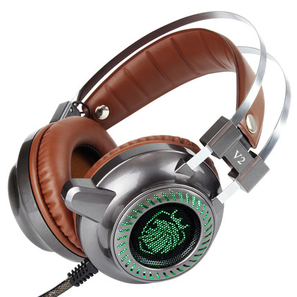 舒适无压！捷升V2电脑头戴式耳机