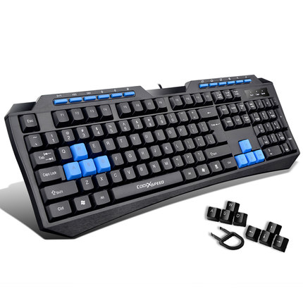 好价再来！COOLXSPEED刀锋X5电脑游戏键盘