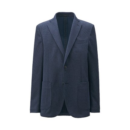 历史好价！优衣库 舒适外套(千鸟格) 160129