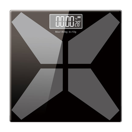 白菜价！河马 精准家用成人体秤称体重计电子秤迷你秤健康称智能秤