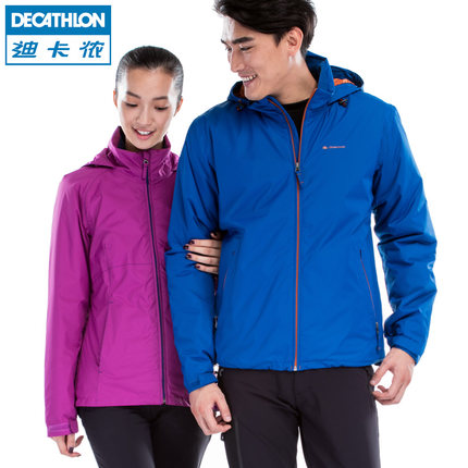 特码福利！迪卡侬秋冬季户外冲锋衣2015 QUECHUA
