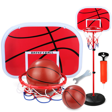 从娃娃抓起！育儿宝儿童可升降篮球架