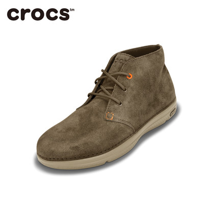 再降！Crocs卡骆驰迪森麂皮面耐磨沙漠靴14669