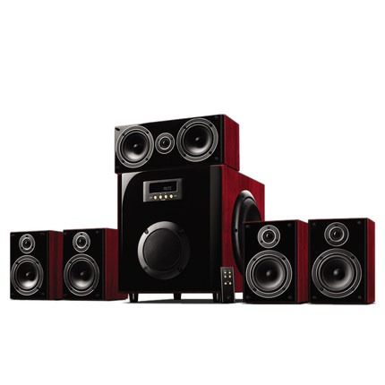 桌面影院之王！HiVi 惠威 5.1声道 多媒体音箱 M60-5.1