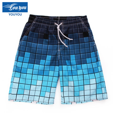 清凉一夏！佑游防水平角五分游泳裤